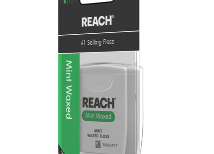 Johnson & Reach Adult Dental Floss Mint Waxed 55 yds (12 Pack) - Personal Care > Oral Flossers