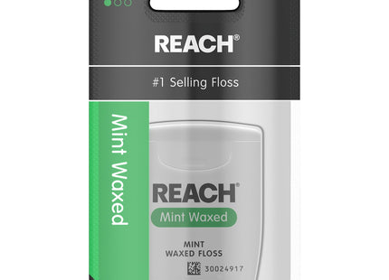 Johnson & Reach Adult Dental Floss Mint Waxed 55 yds (12 Pack) - Personal Care > Oral Flossers