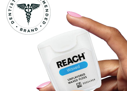 Johnson & Reach Unflavored Waxed Dental Floss 55 Yds (10 Pack) - Personal Care > Oral Flossers