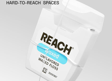 Johnson & Reach Unflavored Waxed Dental Floss 55 Yds (10 Pack) - Personal Care > Oral Flossers