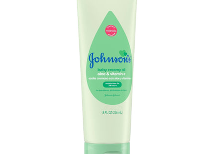 Johnson’s Body Lotion Creamy Oil with Aloe VitaminE Moisturizing 8.0oz (14 Pack) - Baby & Toddler > Bathing Grooming