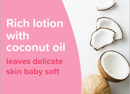 Johnson’s Moisturizing Mild Pink Baby Body Lotion Coconut Oil 3.4 Floz (2 Pack) - & Toddler > Bathing Grooming