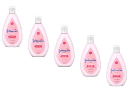 Johnson’s Moisturizing Pink Baby Lotion Coconut Oil Travel Size 1.7oz (5 Pack) - & Toddler > Bathing Grooming