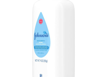 Johnson’s Naturally Derived Cornstarch Baby Powder Aloe & VitaminE 9oz (5 Pack) - Toddler > Bathing Grooming Body