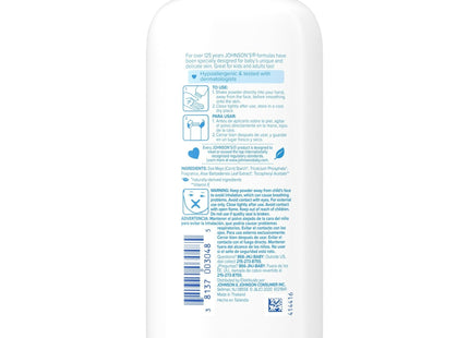Johnson’s Naturally Derived Cornstarch Baby Powder Aloe & VitaminE 9oz (5 Pack) - Toddler > Bathing Grooming Body