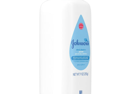 Johnson’s Naturally Derived Cornstarch Baby Powder Aloe & VitaminE 9oz (5 Pack) - Toddler > Bathing Grooming Body