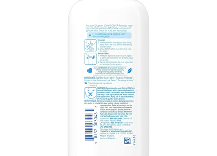 Johnson’s Naturally Derived Cornstarch Baby Powder Aloe & VitaminE 9oz (4 Pack) - Toddler > Bathing Grooming Body
