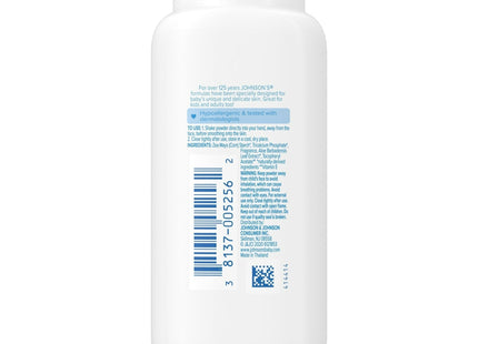 Johnson’s Naturally Derived Cornstarch Baby Powder Aloe VitaminE 1.5oz (5 Pack) - & Toddler > Bathing Grooming Body