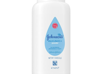 Johnson’s Naturally Derived Cornstarch Baby Powder Aloe VitaminE 1.5oz (5 Pack) - & Toddler > Bathing Grooming Body