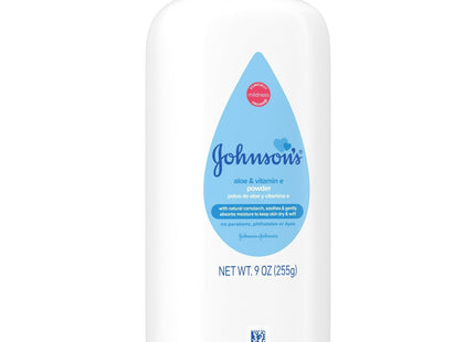 Johnson’s Naturally Derived Cornstarch Baby Powder Aloe & VitaminE 9oz (3 Pack) - Toddler > Bathing Grooming Body