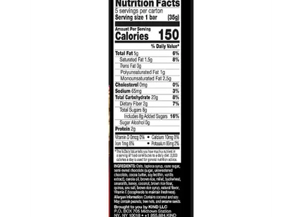 nutrition label for the nutritional label