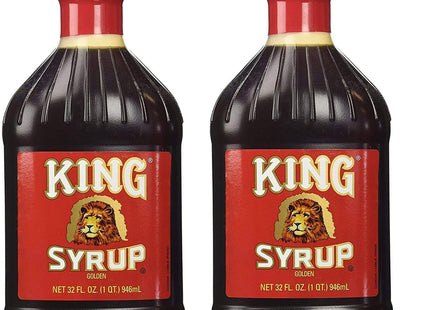 King Golden Syrup Enhances Flavor in Cookies 32oz - Food & Beverages > Baking Desserts Squash Syrups