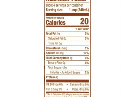 a close up of a nutrition label on a white background