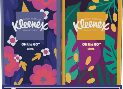 Kleenex On-The-Go Facial Tissues 10 Tissues/Box 8 Box 80 (2 Pack) - Personal Care > Skin