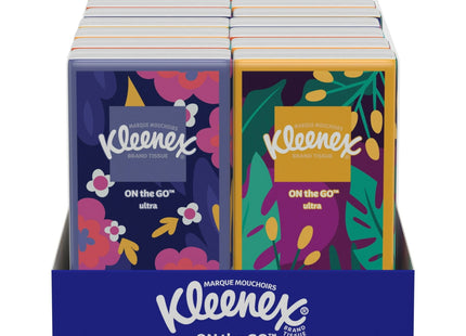 Kleenex On-The-Go Facial Tissues 10 Tissues/Box 8 Box 80 (12 Pack) - Personal Care > Skin