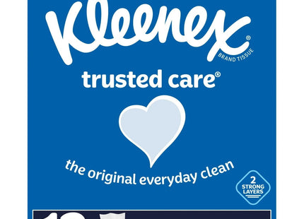 Kleenex Trusted Care Everyday Facial Tissue White 160ct (12 Pack) - Personal > Skin Tissues