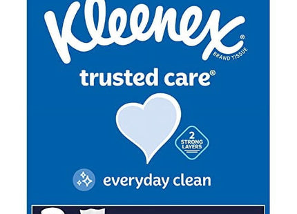 Kleenex Trusted Care Everyday Facial Tissue White 160ct (12 Pack) - Personal > Skin Tissues