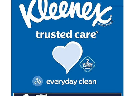 Kleenex Trusted Care Everyday Facial Tissue White 160ct (2 Pack) - Personal > Skin Tissues