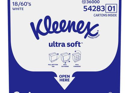 Kleenex Ultra Soft Facial Tissues Cube Box 60ct (12 Pack) - Personal Care > Skin