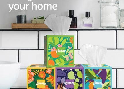Kleenex Ultra Soft Facial Tissues Cube Box 60ct (4 Pack) - Personal Care > Skin