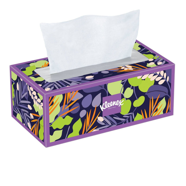 Kleenex Ultra Soft Facial Tissues Flat Box 120 Ct (12 Pack) - Personal Care > Skin