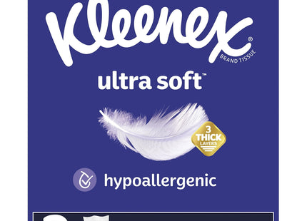 Kleenex Ultra Soft Facial Tissues Flat Box 120 Ct (3 Pack) - Personal Care > Skin