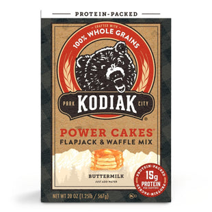 Kodiak Protein-Packed Power Cakes Buttermilk Flapjack Waffle Mix 20oz (2 Pack) - Food & Beverages > Baking Desserts