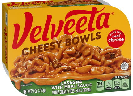 Kraft Velveeta Lasagna with Meat Sauce Cheesy Skillets Singles 9oz - Food & Beverages > Prepared Ready Meals Soups