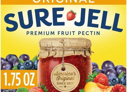 Kraft Sure Jell Original Premium Baking & Canning Fruit Pectin 1.75oz (6 Pack) - Food Beverages > Jam Honey Spreads