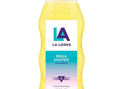 L.A. Looks Mega Hold Hair Styling Gel Level #9 Unisex 20oz (12 Pack) - Personal Care > & Products