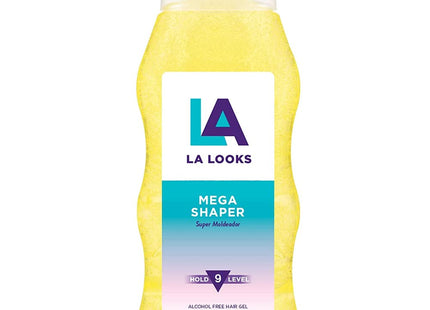 L.A. Looks Mega Hold Hair Styling Gel Level #9 Unisex 20oz (7 Pack) - Personal Care > & Products