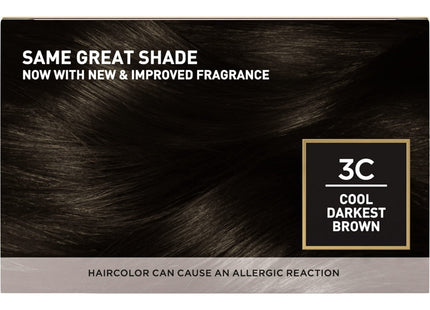 L Oreal Superior Preference Permanent HairColor 3C Cool Darkest Brown (24 Pack) - Personal Care > Hair & Styling Color