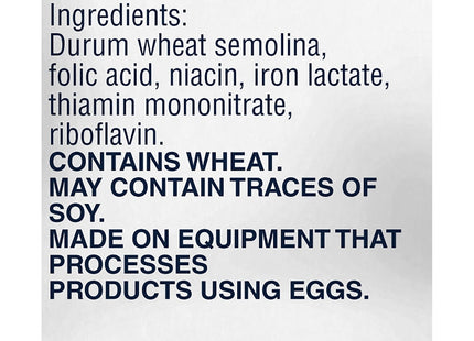 La Molisana Durum Wheat Semolina Italian Mezzi Rigatoni Bronzo 16oz (6 Pack) - Food & Beverages > Pasta Grains Cereals