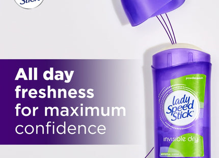 Lady Speed Invisible Dry Antiperspirant Deodorant Powder Fresh 1.4oz (12 Pack) - Personal Care > Bath & Body