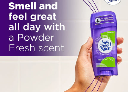 Lady Speed Invisible Dry Antiperspirant Deodorant Powder Fresh 1.4oz (2 Pack) - Personal Care > Bath & Body