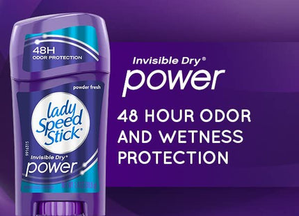 Lady Speed Stick Antiperspirant Invisible Dry Powder Fresh 2.30oz (2 Pack) - Personal Care > Bath & Body Deodorant