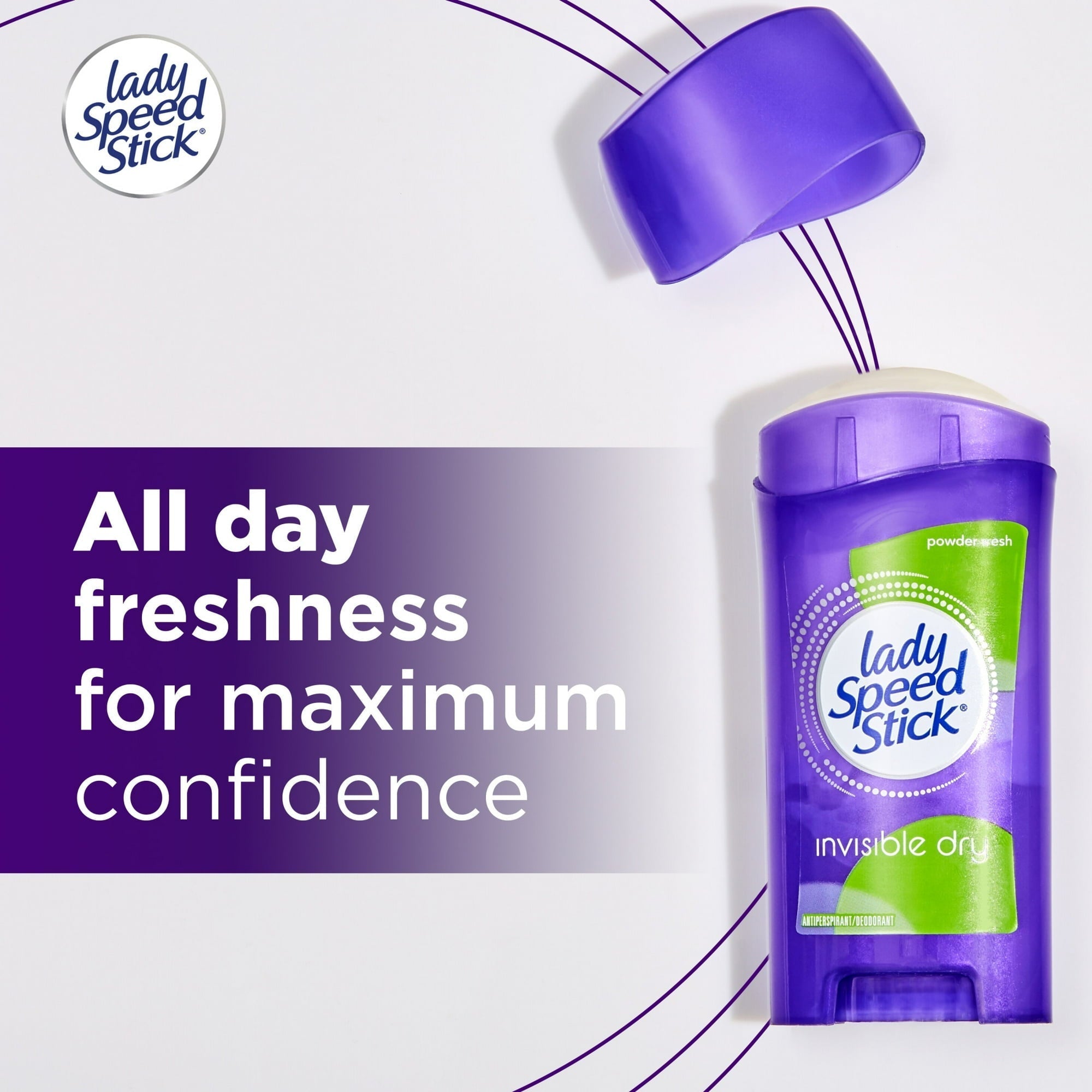 Lady Speed Lady Speed Stick Antiperspirant Deodorant Invisible Dry – High Mart