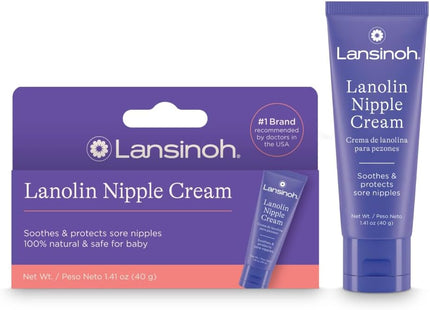 Lansinoh HPA Lanolin Nipple Cream for Breastfeeding Essentials 1.41oz (2 Pack) - Personal Care > Skin Lotion &