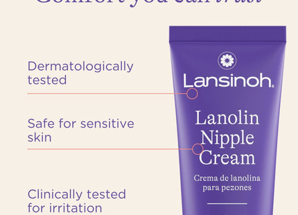 Lansinoh HPA Lanolin Nipple Cream for Breastfeeding Essentials 1.41oz (3 Pack) - Personal Care > Skin Lotion &