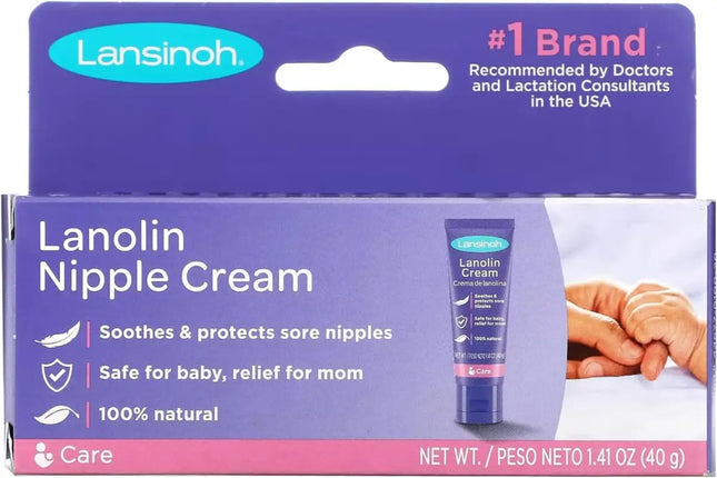 Lansinoh Lanolin Nipple Cream for Breastfeeding Moms 1.41 Ounces - Baby & Toddler > Nursing Feeding Breast Pump