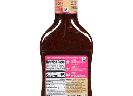 Lawry s Marinade Caribbean Jerk Cooking Sauces & Marinades 12 Floz - Food Beverages > Condiments