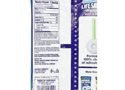 a close up of a package of toothpaste with a label