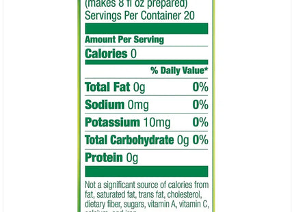 a close up of a label of a nutrition product