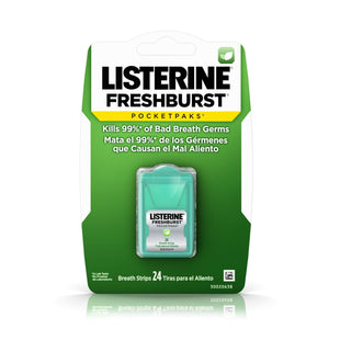 Listerine Freshburst Pocketpaks Breath Strips For Fresh 24ct (12 Pack) - Personal Care > Oral Fresheners