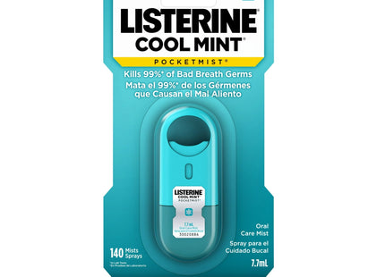 Listerine Pocketmist Cool Mint Oral Care Mist for Bad Breath 0.26 floz (36 Pack) - Personal > Fresheners