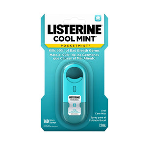 Listerine Pocketmist Cool Mint Oral Care Mist for Bad Breath 0.26 floz (24 Pack) - Personal > Fresheners