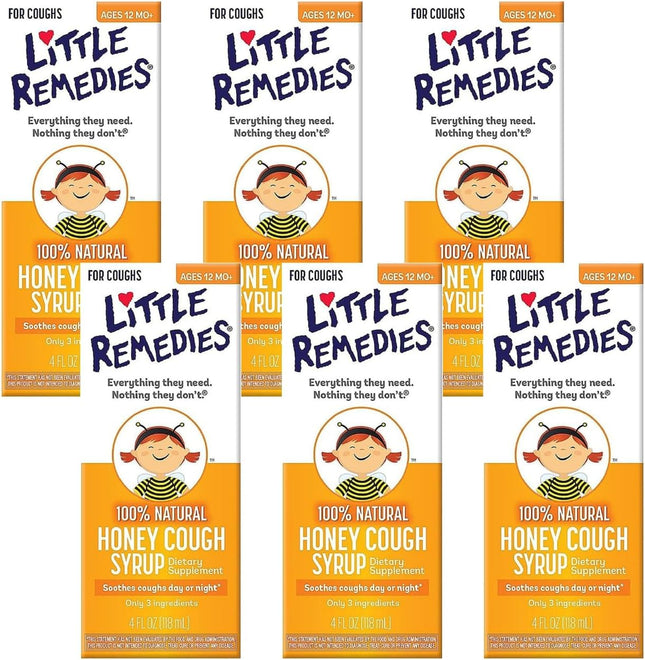 Little Remedies Children’s day or night 100% Natural Cough Syrup 4oz (6 Pack) - Health Care > Over-the-Counter