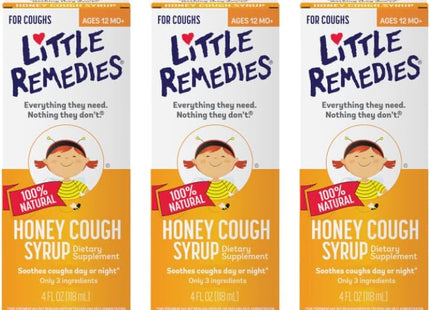 Little Remedies Children’s day or night 100% Natural Cough Syrup 4oz (8 Pack) - Health Care > Over-the-Counter
