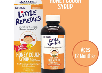 Little Remedies Children’s day or night 100% Natural Cough Syrup 4oz (8 Pack) - Health Care > Over-the-Counter