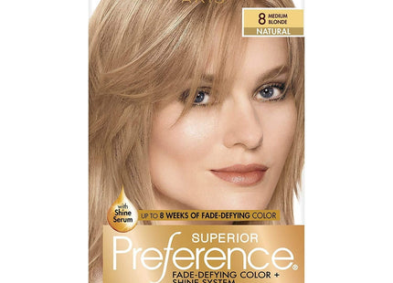 L’Oreal Paris Superior Preference Medium Blonde #8 Natural Hair Color (3 Pack) - Personal Care > & Styling